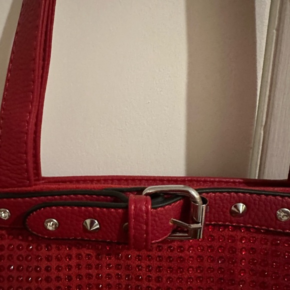 NWT: Red rhinestone bag - Picture 3 of 6